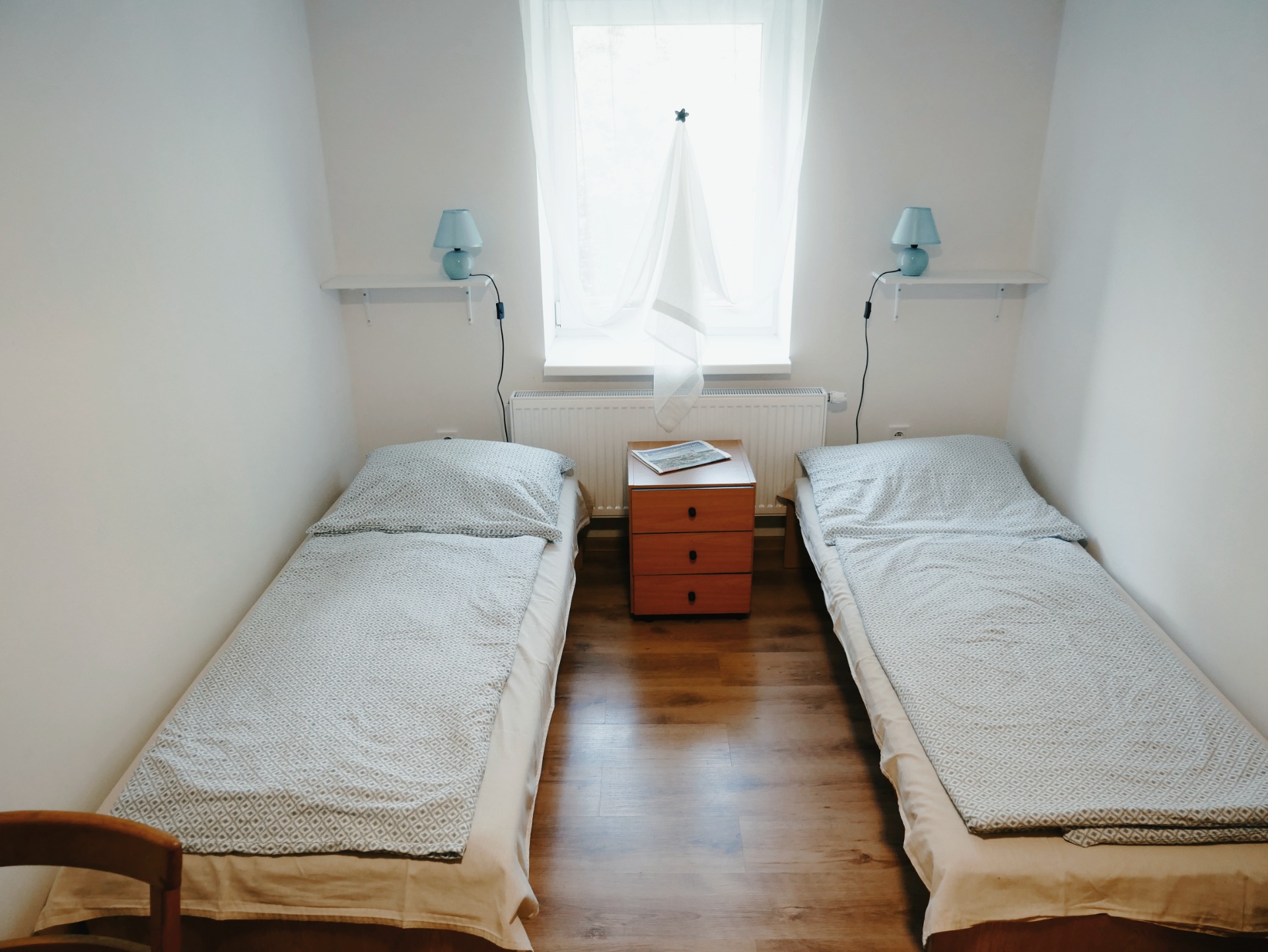 2lůžkový pokoj, společná koupelna